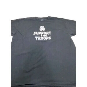 Men's Star Wars Stormtrooper Graphic T-Shirt Black Size XXL 2195